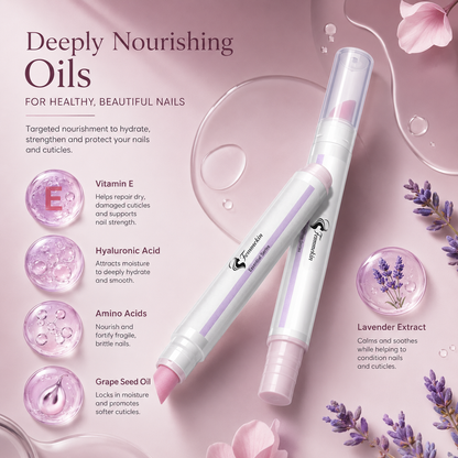 Cuticle Remover Pen Set with Nourishing Cuticle Oil