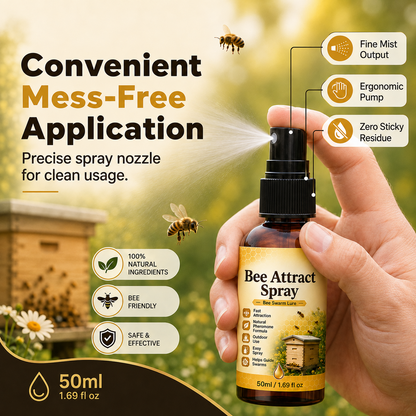 Natural Outdoor Bee Attractant Spray