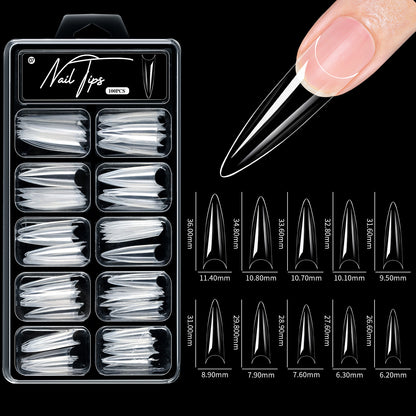 Femmekin SculptFit Nail Tips, 100PCS Pre-Etched