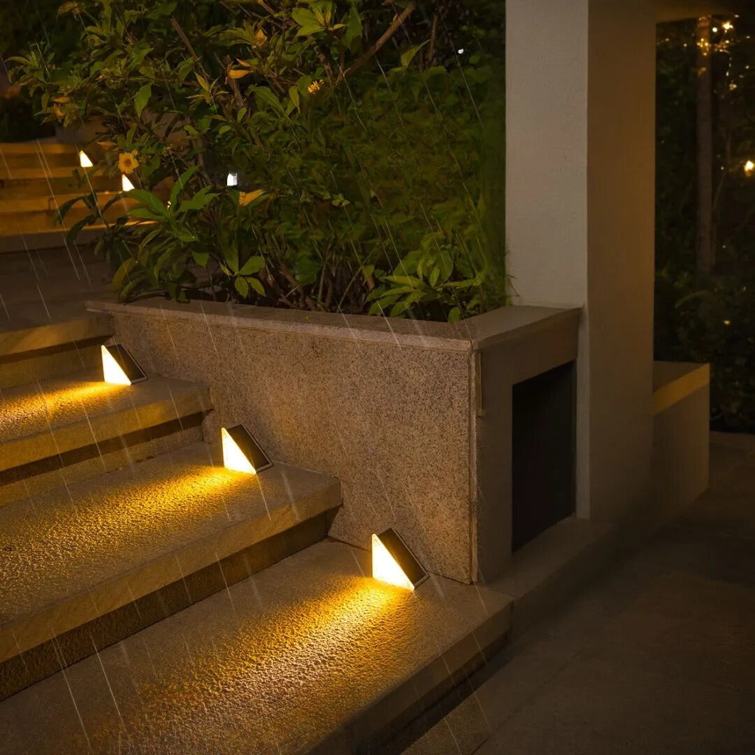 🎅Early Bird Christmas Sale - Solar Powered Stair Lights✨