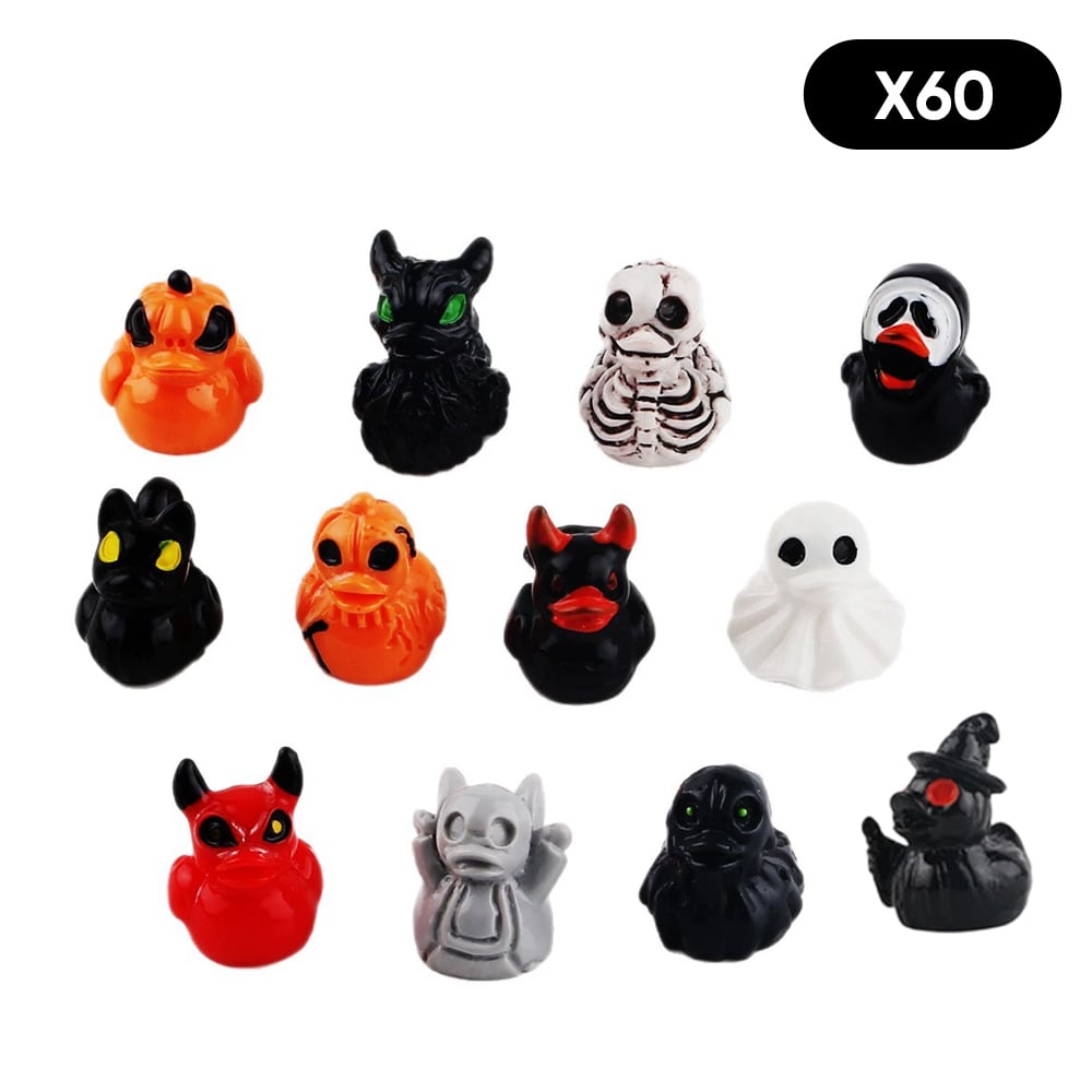 Mini Halloween Devil Duck