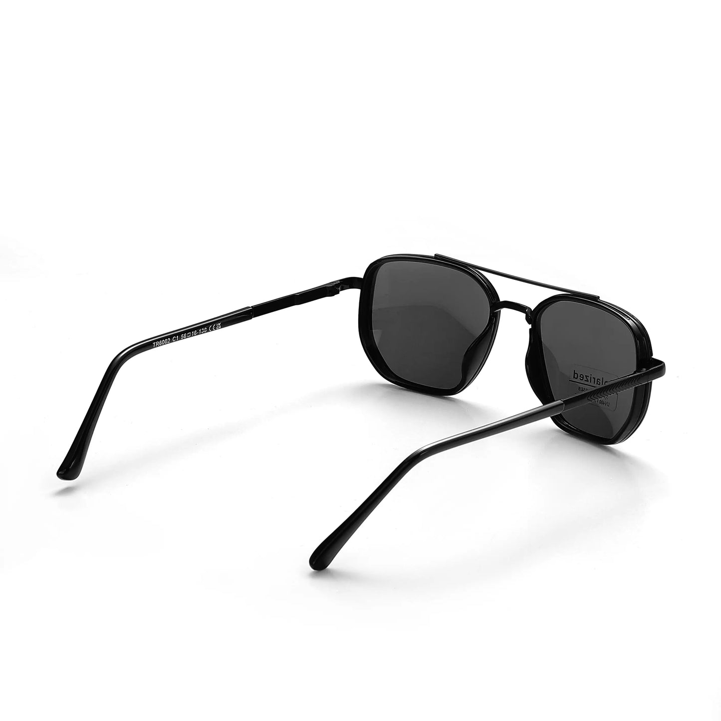 Retro Double Bridge Sunglasses Lightweight UV Protection Travel Style Gift Unisex