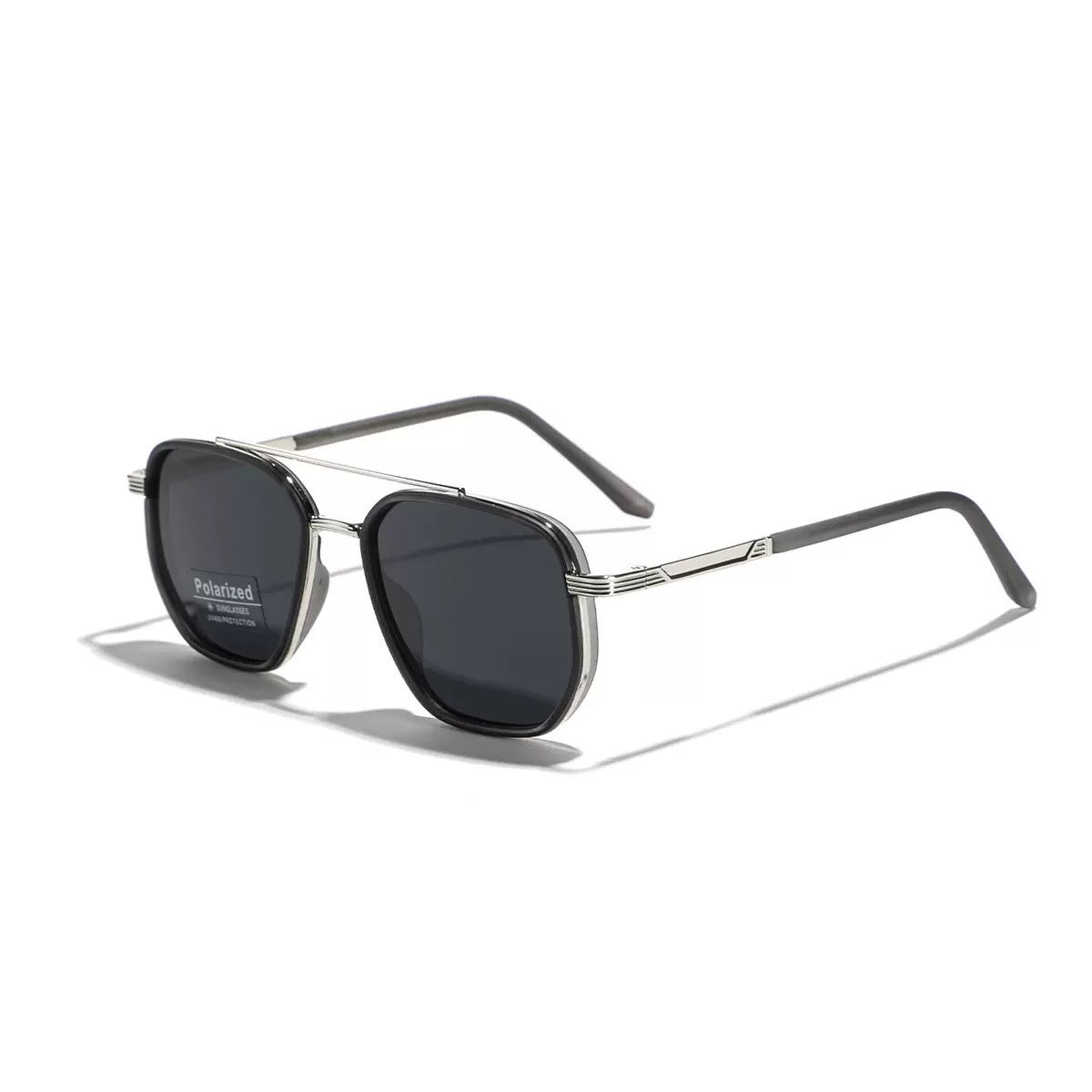 Retro Double Bridge Sunglasses Lightweight UV Protection Travel Style Gift Unisex