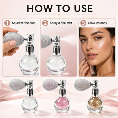 Shimmer Highlight Powder Mist – Face, Body & Hair