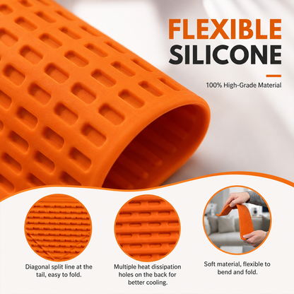 Flexible Silicone Aluminum Phone Holder Stand