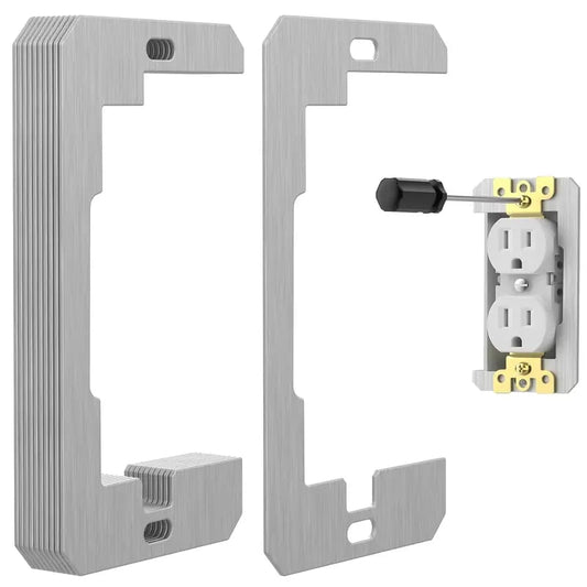 Metal Wall Plate Outlet Spacers | Electrical Device Leveling Shims