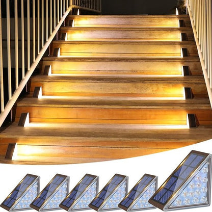 🎅Early Bird Christmas Sale - Solar Powered Stair Lights✨
