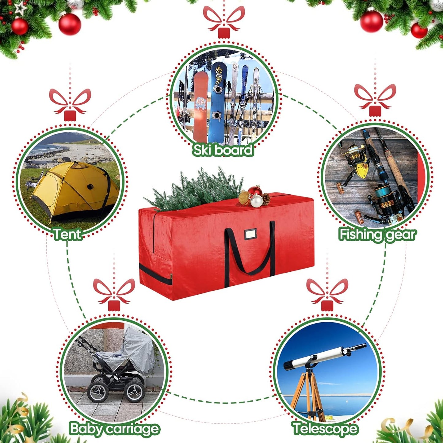 🎅Christmas Sale 50% OFF 🌟Durable Waterproof Christmas Tree Storage Bag 🎄