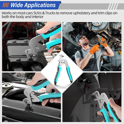Auto Fastener Clip Removal Pliers - Quick &Easy Trim Removal Tool