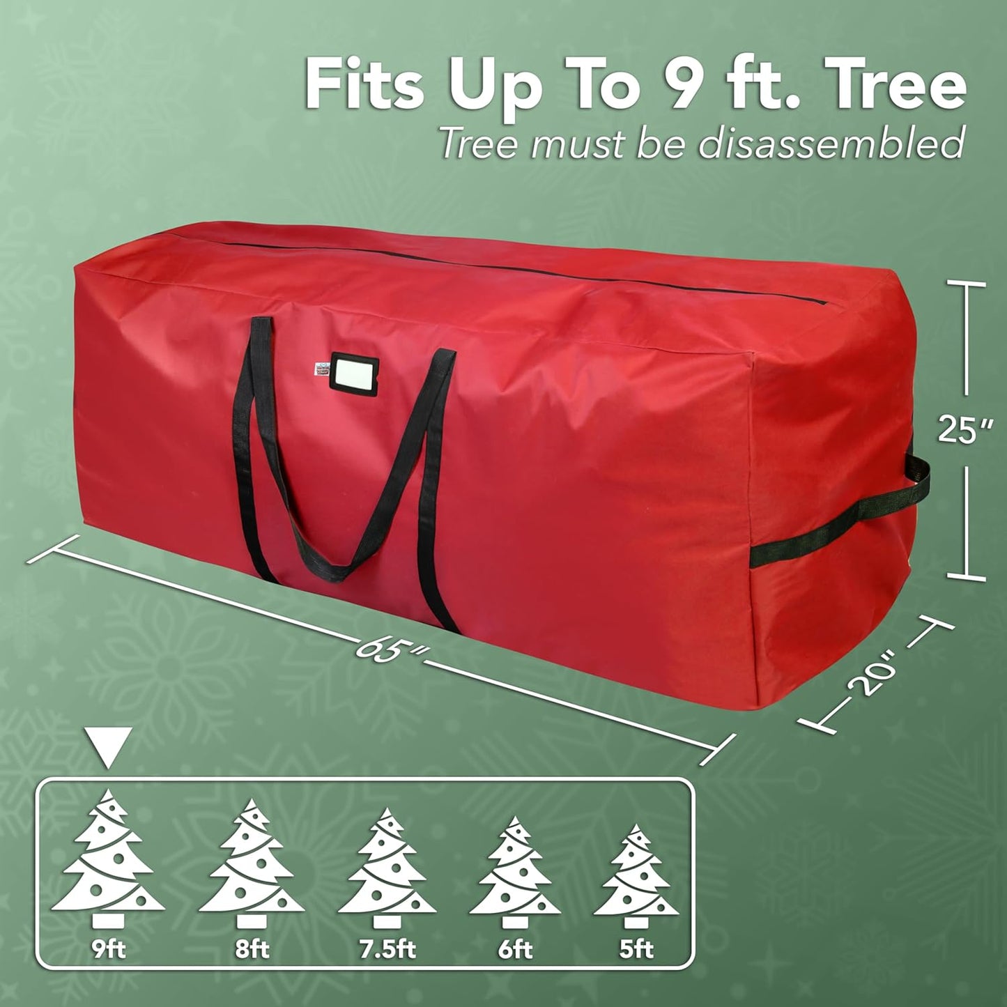 🎅Christmas Sale 50% OFF 🌟Durable Waterproof Christmas Tree Storage Bag 🎄