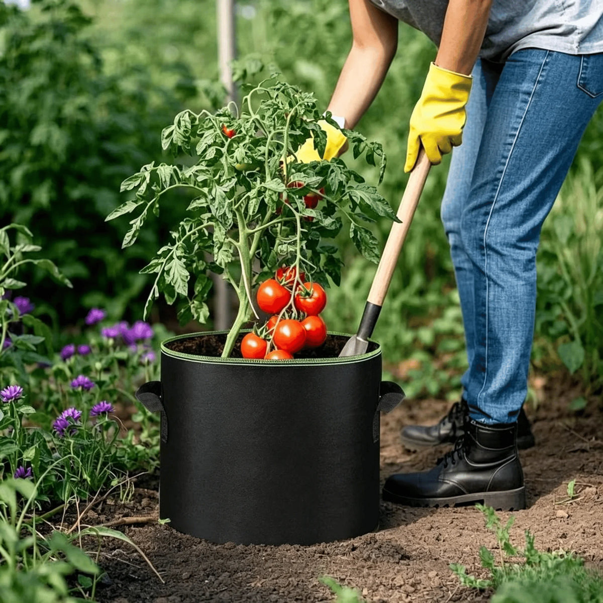 Heavy-Duty Breathable Grow Bags