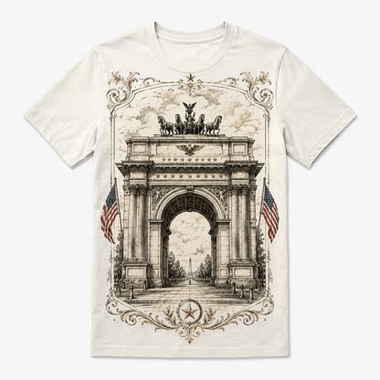 American Victory Arch Graphic T-Shirt