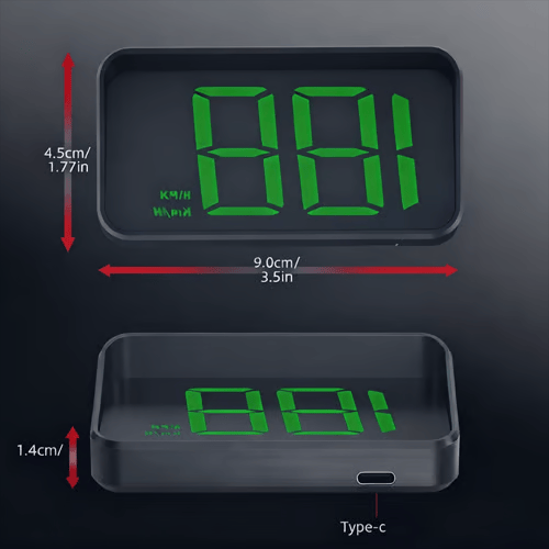 Car Head-Up Display with GPS