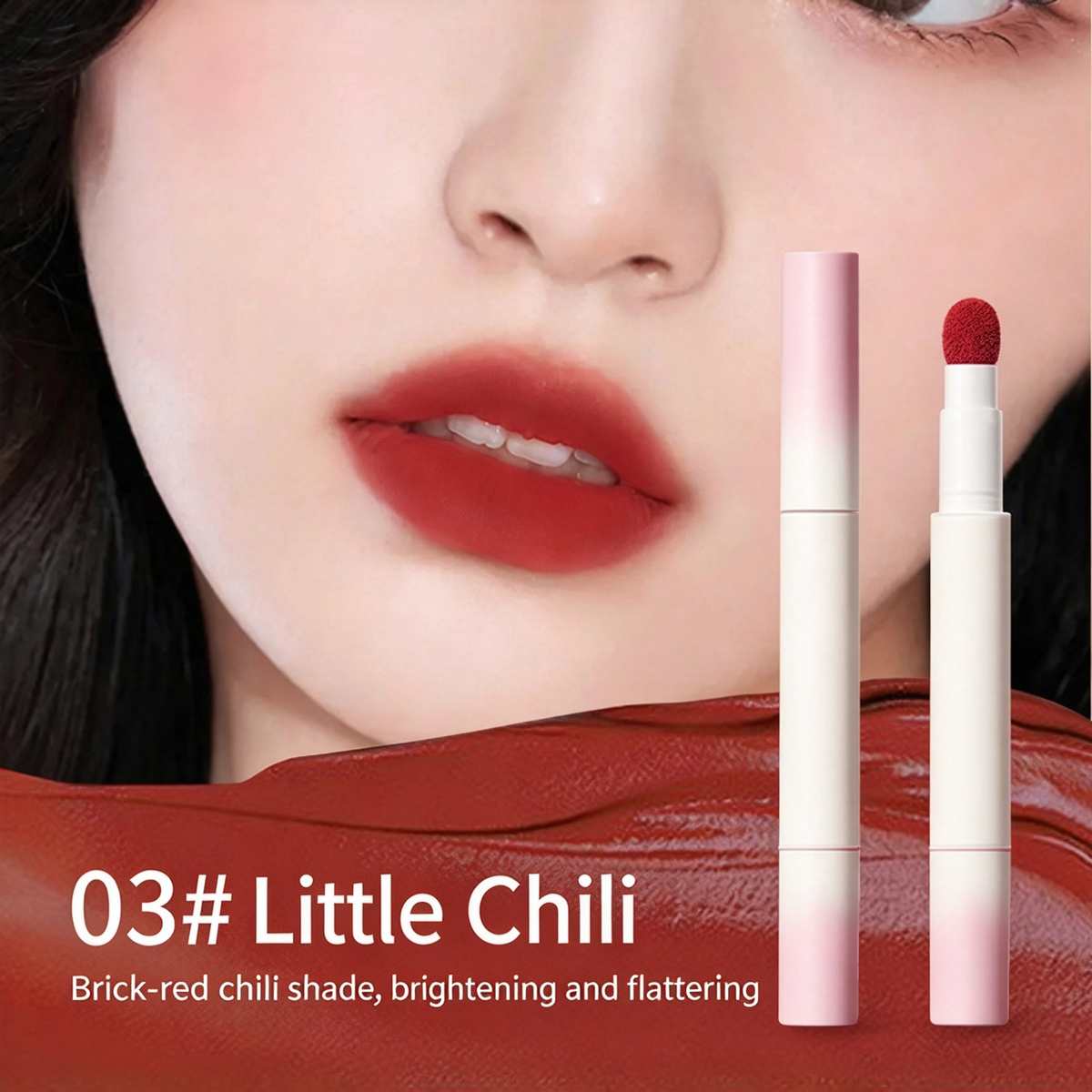 Cushion Matte Lip Cream, Soft Velvet Blur Finish