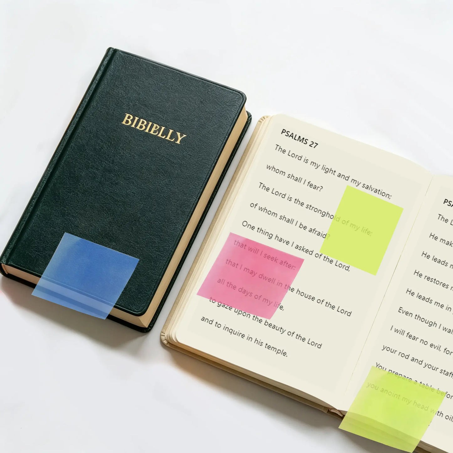 Transparent Pull-Out Sticky Notes Set - 12 Boxes, 960 Sheets