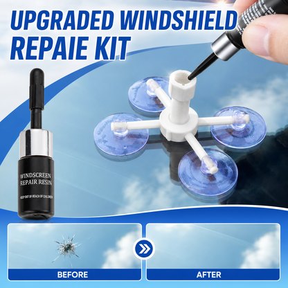 Car Windshield Crack Repair Kit– Fast DIY Glass Fix
