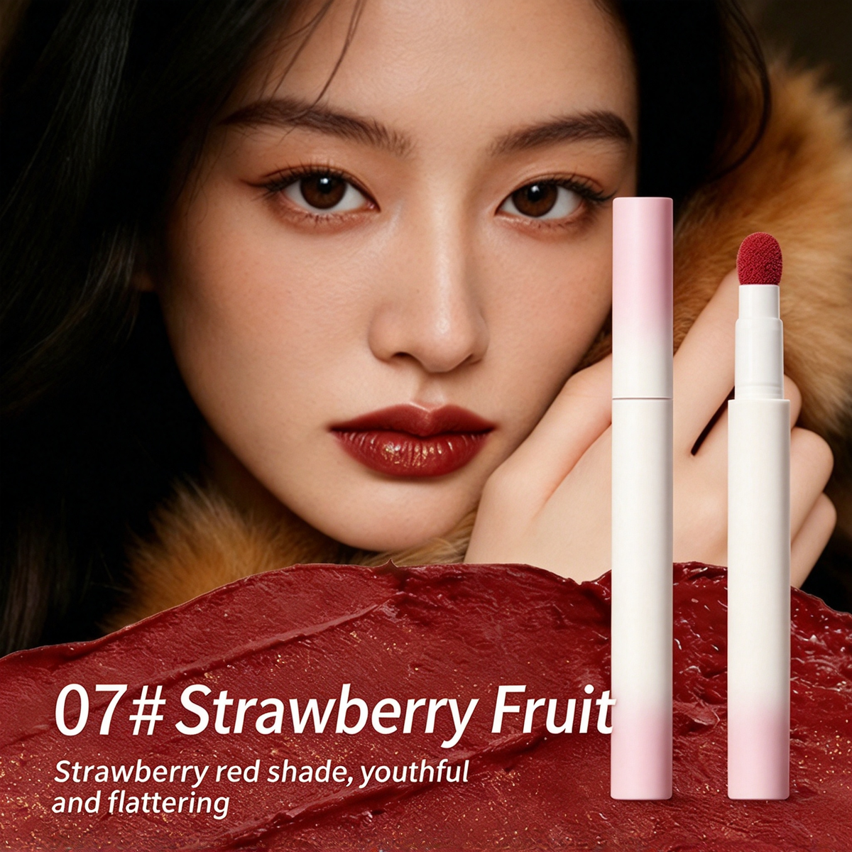 Cushion Matte Lip Cream, Soft Velvet Blur Finish