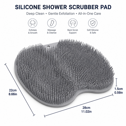 BOGO Silicone Foot & Back Scrubber Mat