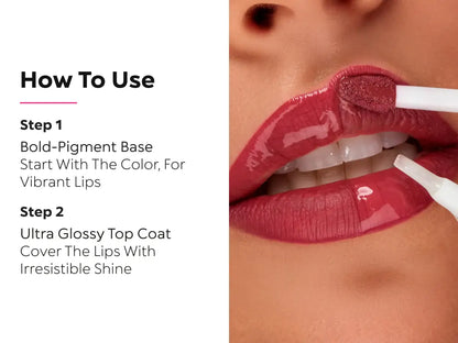 KIKO Milano Unlimited Double Touch Liquid Lipstick - Bright Finish