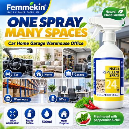 🐀All-Purpose Rodent Repellent Spray – Non-Toxic Safe Indoor Mouse Deterrent✨