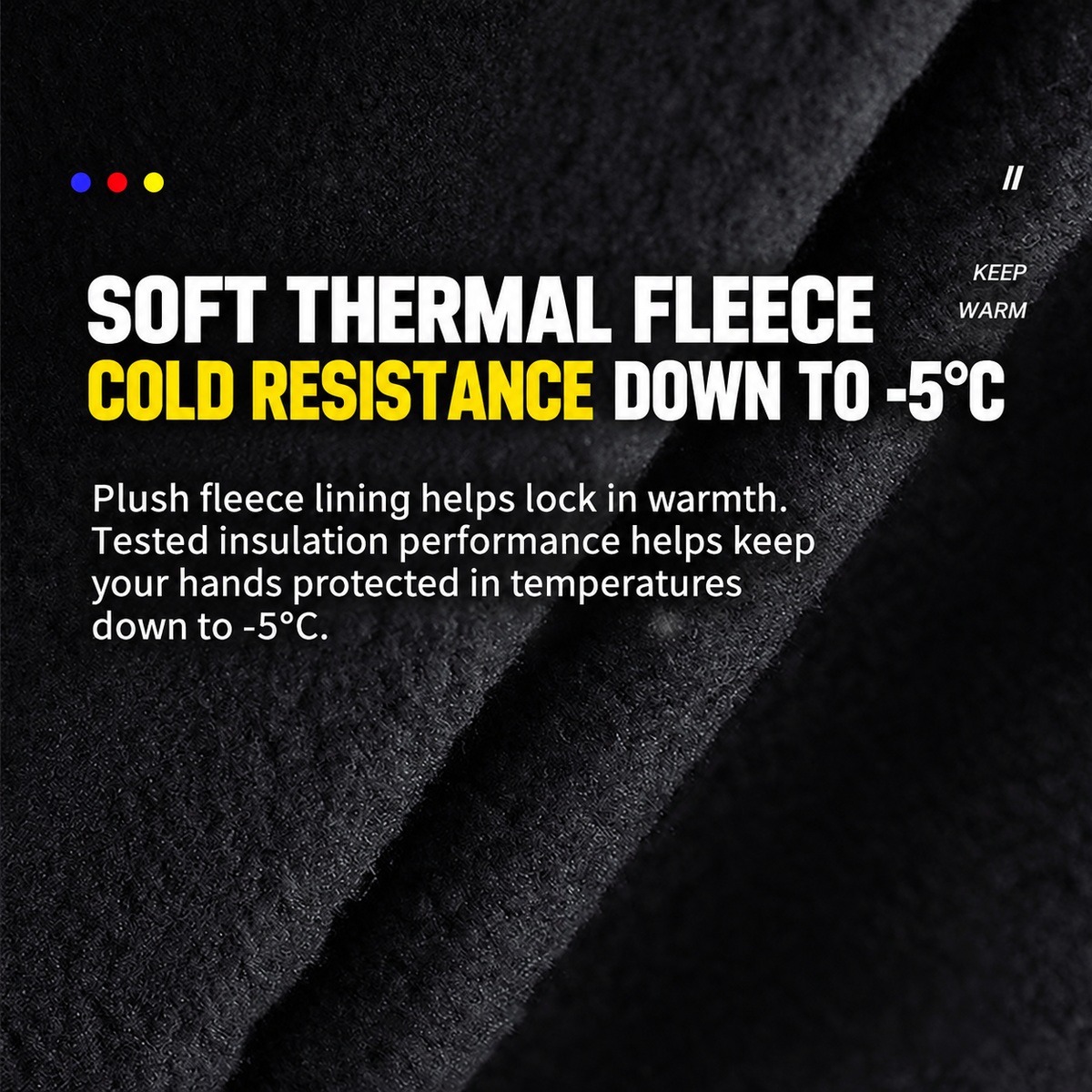 Winter Thermal Touchscreen Gloves – Water-Resistant & Touchscreen-Friendly