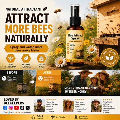 Natural Outdoor Bee Attractant Spray