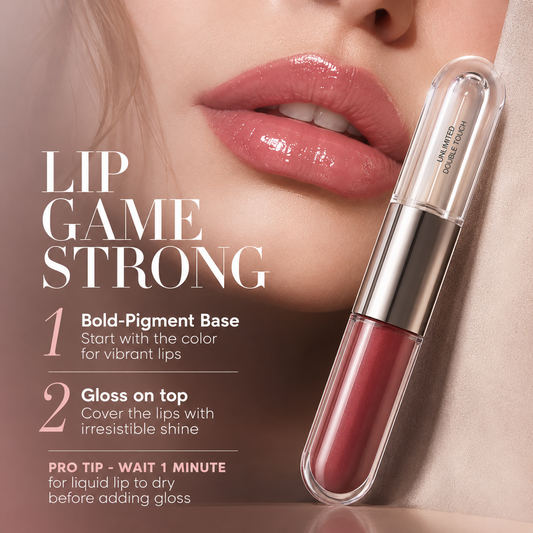Dual End Long Lasting Liquid Lipstick