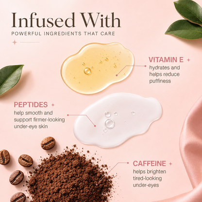 Femmekin Under Eye Brightener Caffeine Peptides