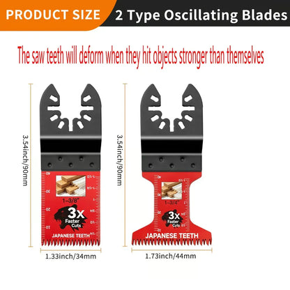 Professional Teeth Oscillating Multi-Tool Blades 🪚