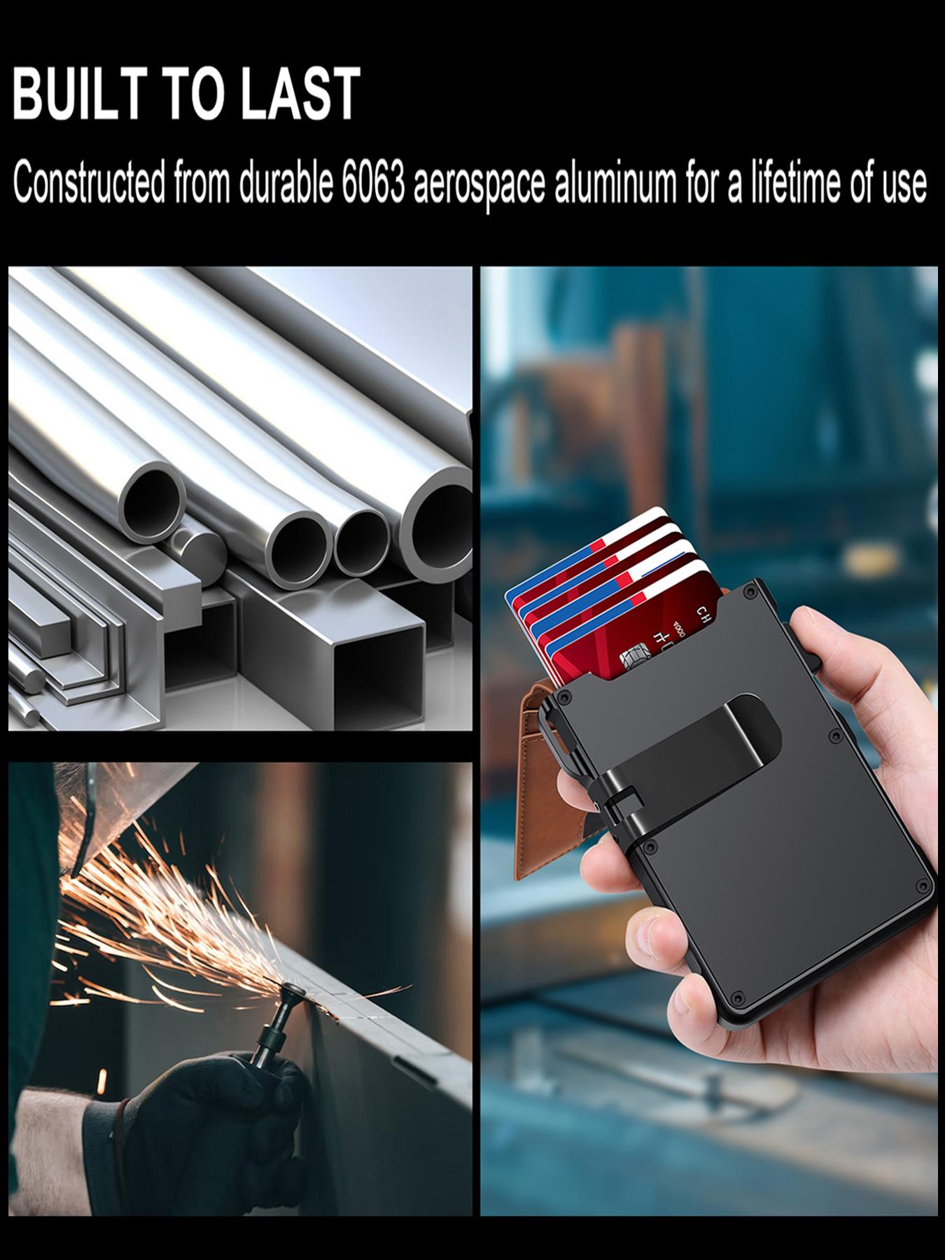 Minimalist RFID Pop-Up Slim Wallet
