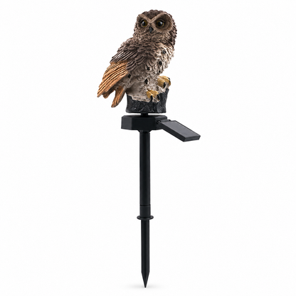 Waterproof Solar Owl Light – LED Pathway Light for Lawn, Garden & Outdoor Decor