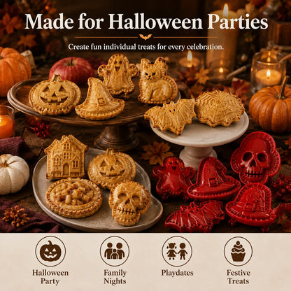 Early Bird Halloween🎃 8-Piece Halloween Mini Hand Pie Mold Set - BUY 1 GET 1 FREE ！