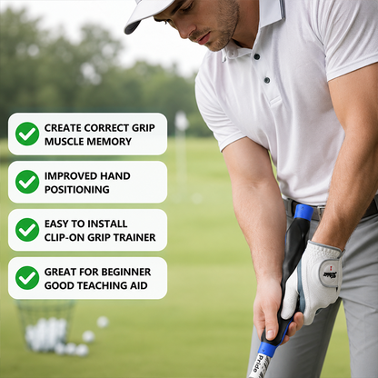 Golf Grip Trainer for Better Swing Control