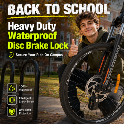 Heavy Duty Waterproof Disc Brake Lock