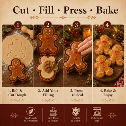 16-Design Christmas Mini Pie Mold Collection 🥧