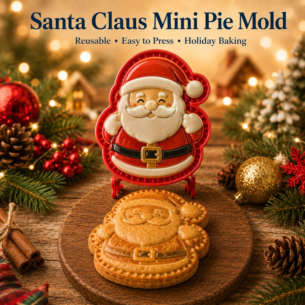 16-Design Christmas Mini Pie Mold Collection 🥧