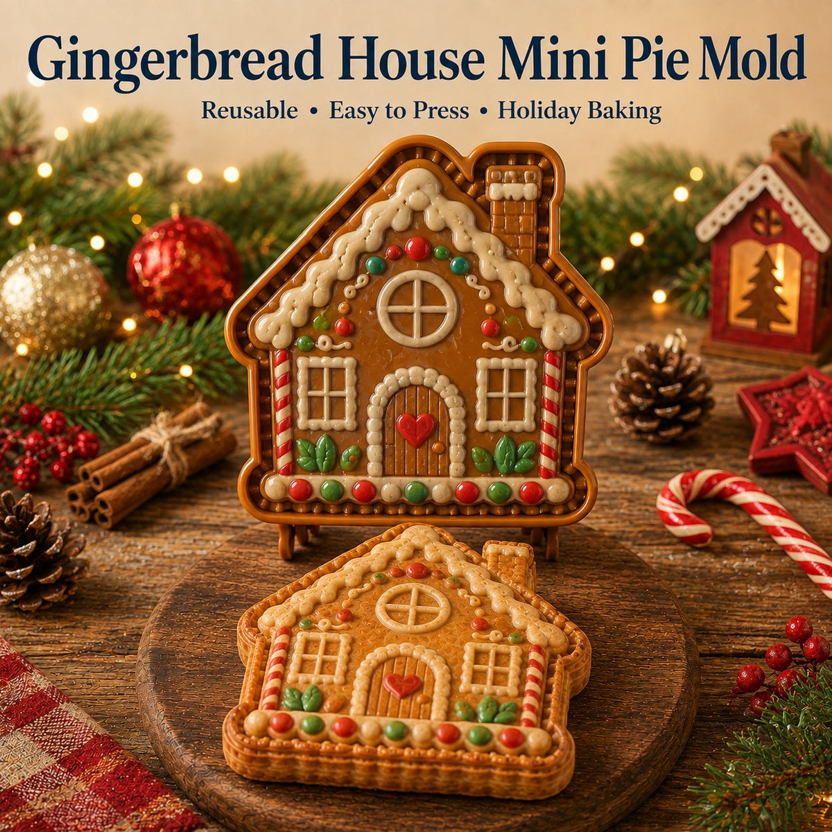 16-Design Christmas Mini Pie Mold Collection 🥧