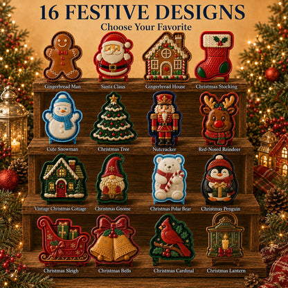 16-Design Christmas Mini Pie Mold Collection 🥧