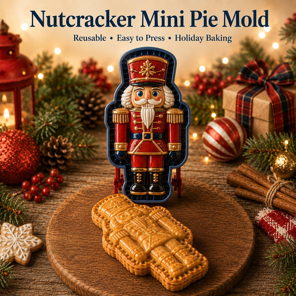 16-Design Christmas Mini Pie Mold Collection 🥧