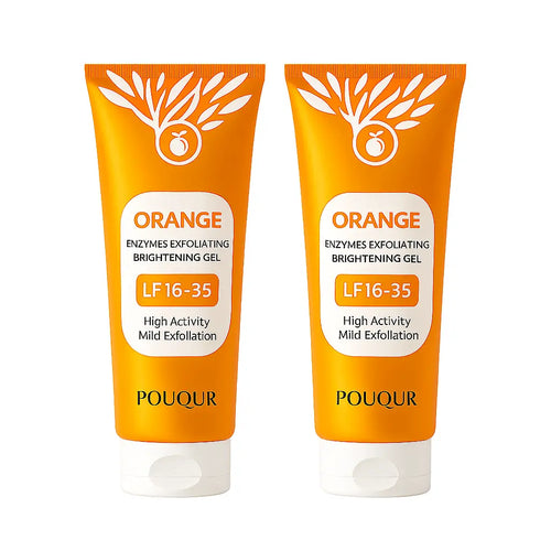 Orange Exfoliating Gel Moisturizer Face Body Scrub