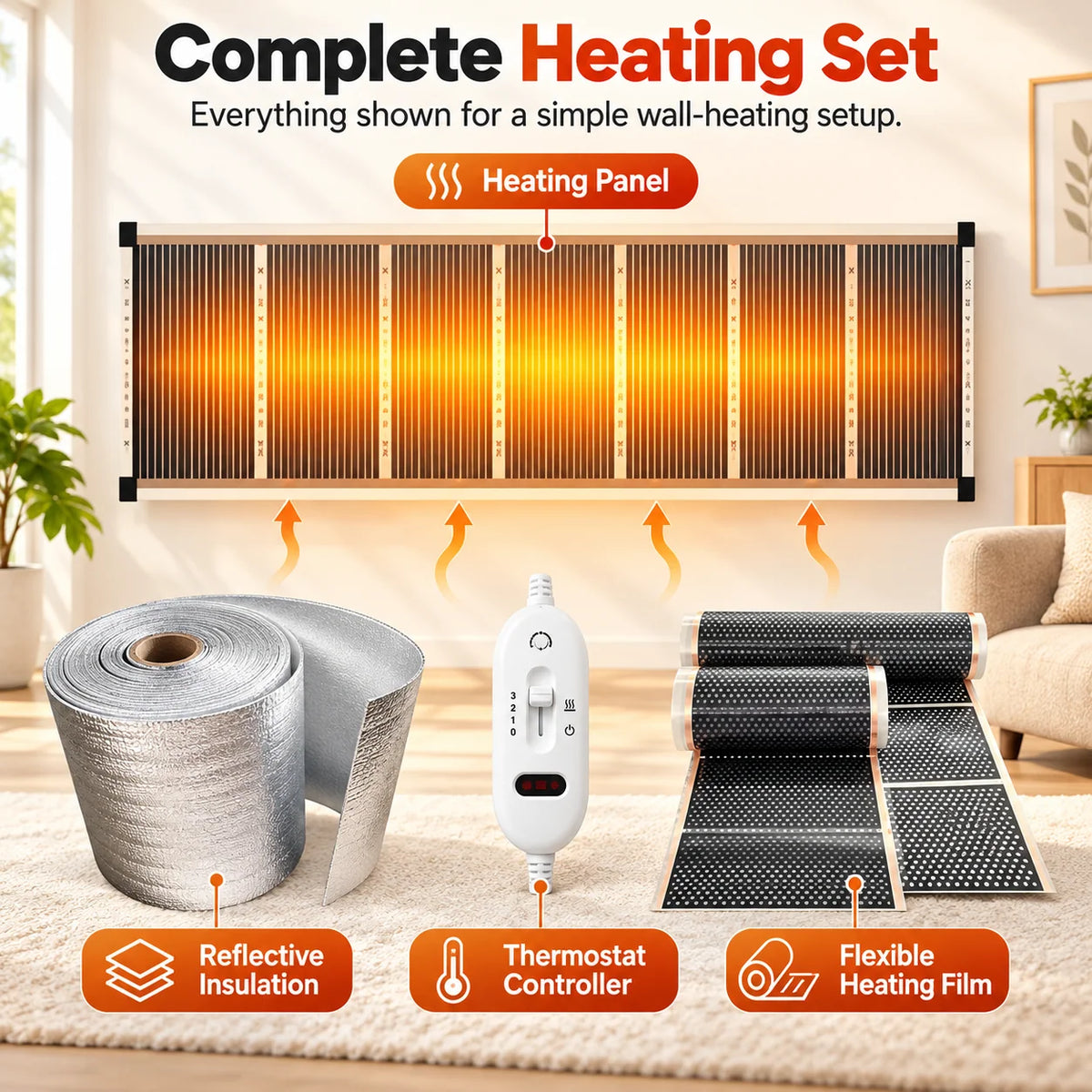 2026 All New German High-Tech Graphene Wall Heater
