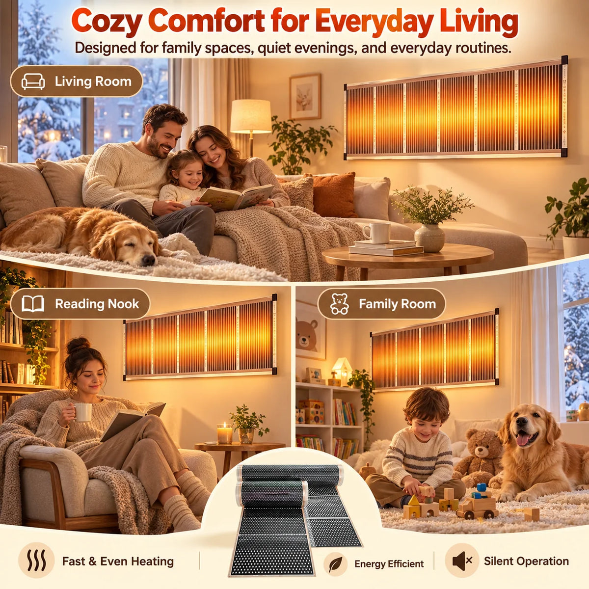 2026 All New German High-Tech Graphene Wall Heater