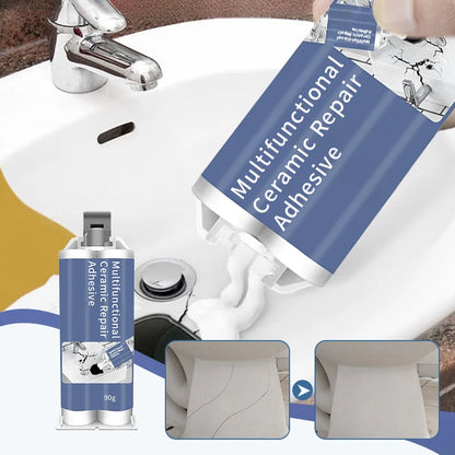 BUY 1 GET 1 FREE🛠️ Ceramic & Porcelain Repair Adhesive for Chips and Cracks