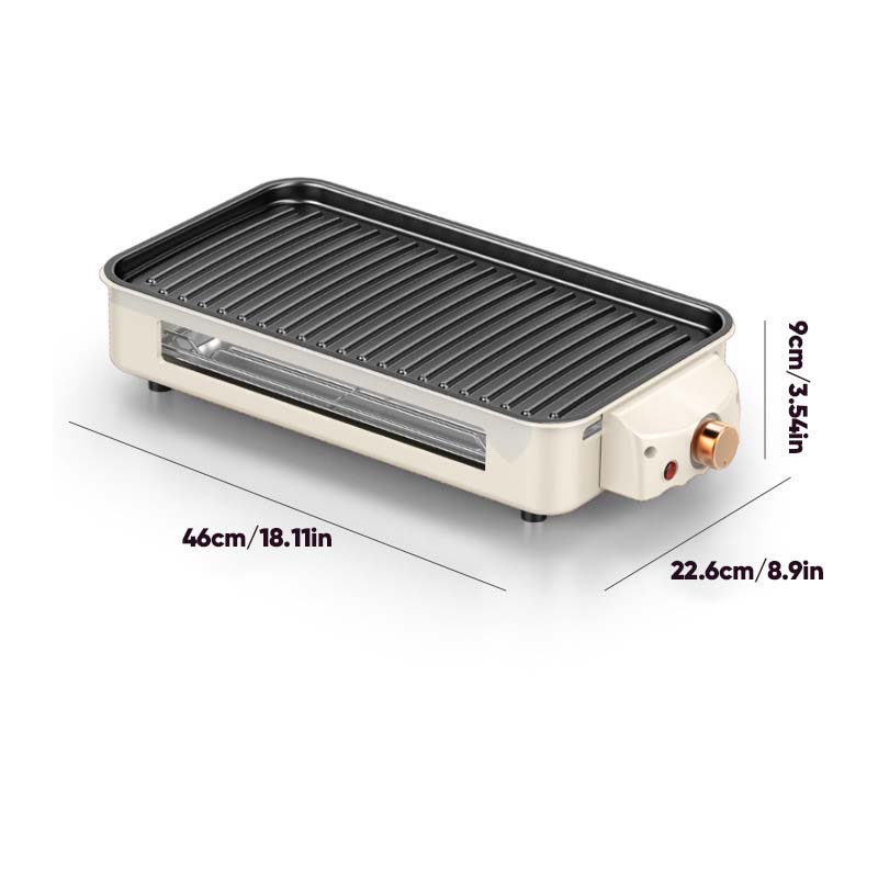 2-in-1 Indoor Electric Grill