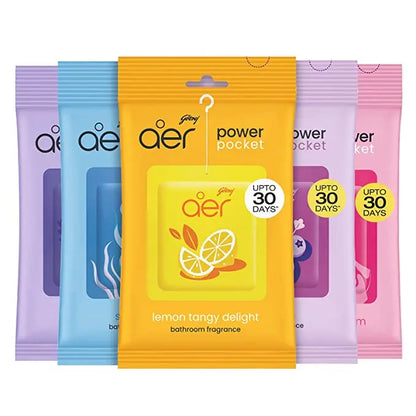Hanging Air Freshener 6 Pack Lemon, Rose ,Fresh ,Berry, Lavender and Jasmine Scents