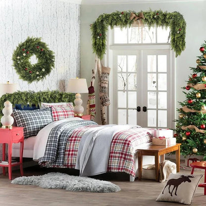 6FT Artificial Cedar Christmas Garland