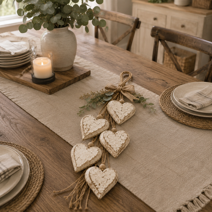 🤎 Hanging Heart Wall Decor - A Heartwarming Gift for Every Home