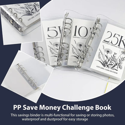 💰 12-Month Envelopes Money Saving Challenge Binder