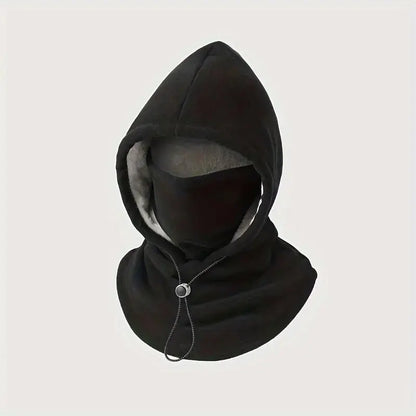 Fleece Double Layer Integrated Hat