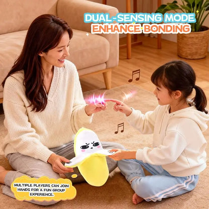 Interactive Music Plush Toy Set – Banana, Strawberry & Carrot Electric Plush Toys for Parent-Child Interaction, Couples & Friends Prank Toy, Valentine’s Day & Easter Party Fun Gift for Kids & Adults stuffed animals cute girly gifts